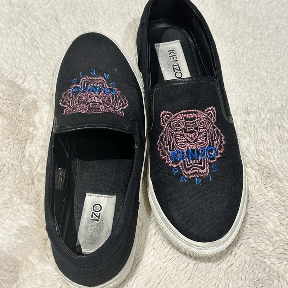 KENZO Embroidered Casual Slip-On Loafer Shoes For woman - Picture 3 of 4
